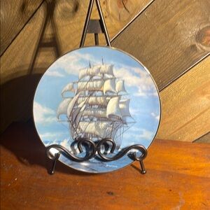 Vintage Decorative Plate by Charles Vickery